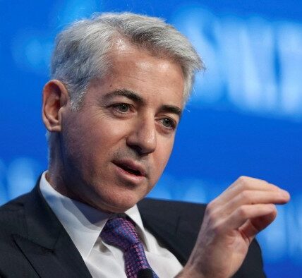 Bill Ackman giving a speech